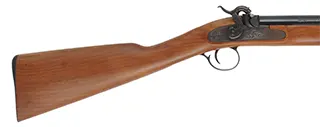 T/C New Englander Shotgun,
12 gauge screw-in chokes, 28" barrel,
percussion, walnut, iron trim, 
used, by Thompson Center Arms